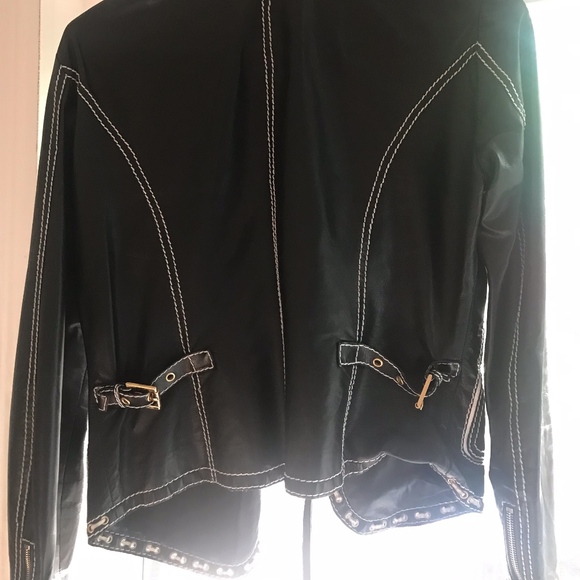 Roberto Cavalli Leather Jacket - Picture 5 of 5